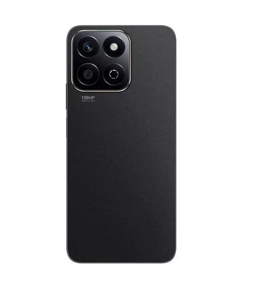 Back Panel with Camera Glass for Honor X7C Black