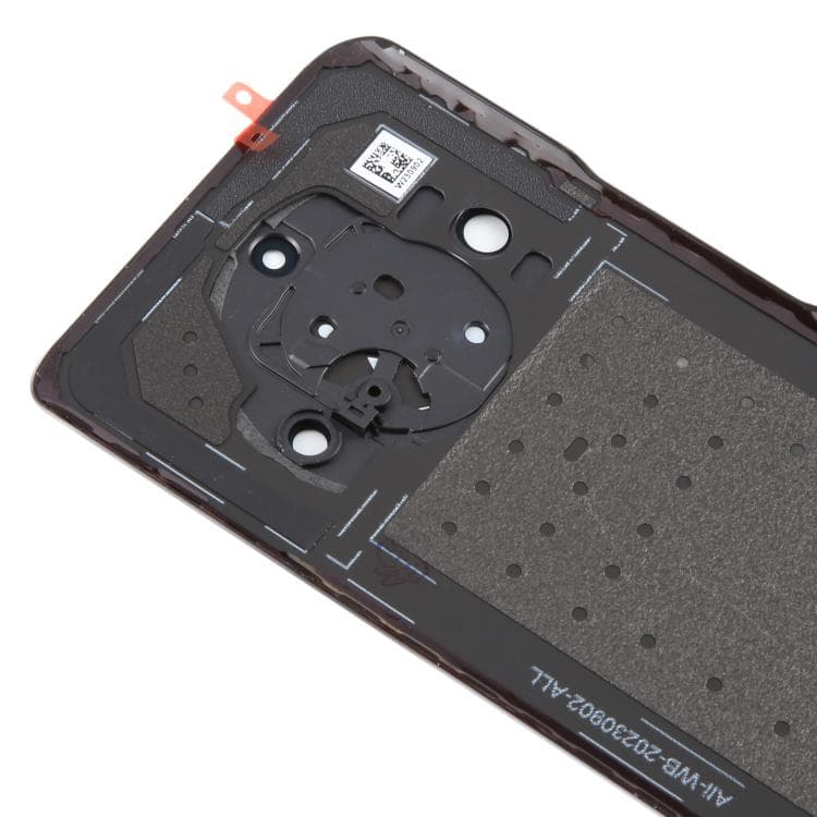Back Panel With Camera Glass for Honor X9b Black thumbnail 2