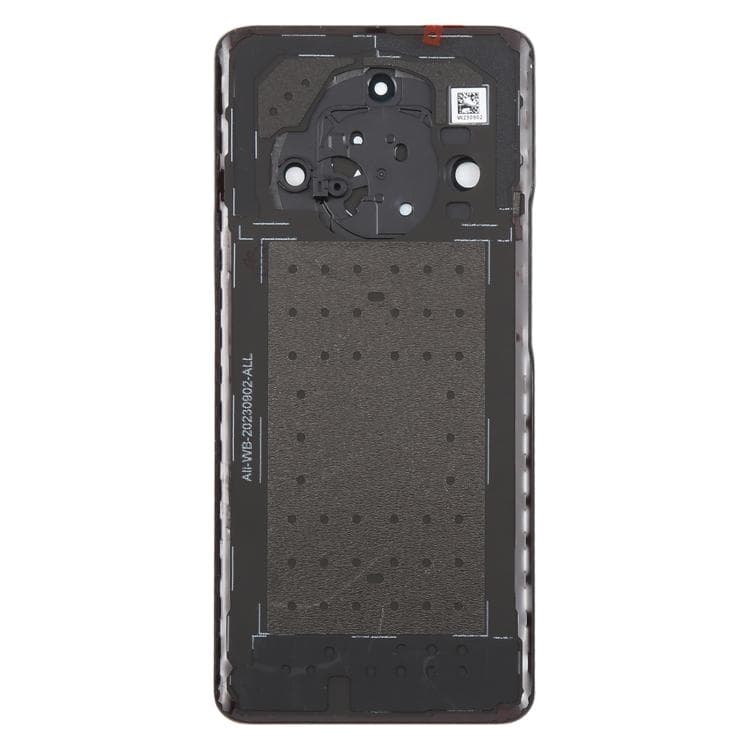 Back Panel With Camera Glass for Honor X9b Black thumbnail 4
