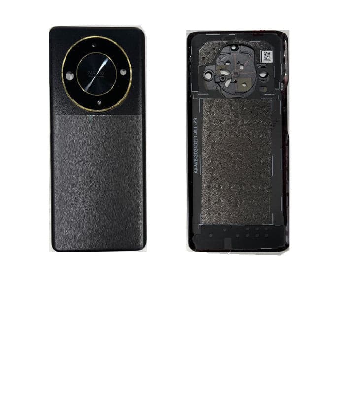 Back Panel With Camera Glass for Honor X9b Black thumbnail 5