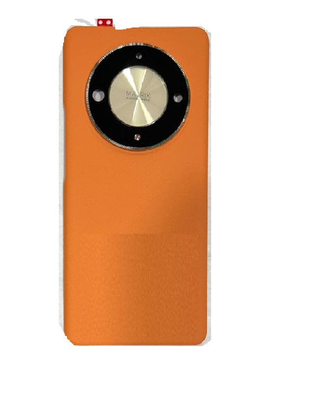 Back Panel With Camera Glass for Honor X9b Orange thumbnail 4