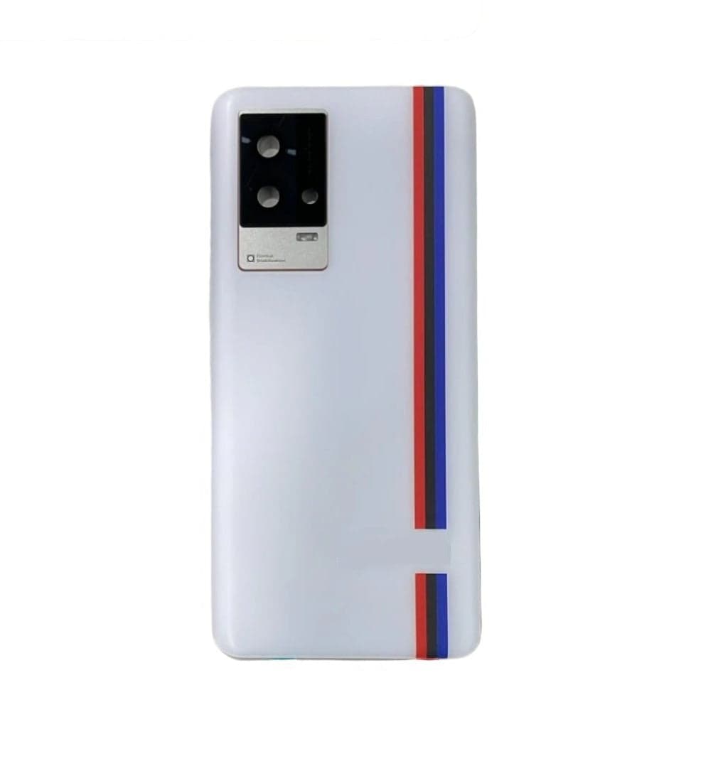Back Panel with Camera Glass for IQOO 9 5G (White)