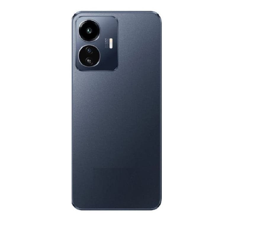 Back Panel With Camera Glass for iqoo Z6 Lite Black