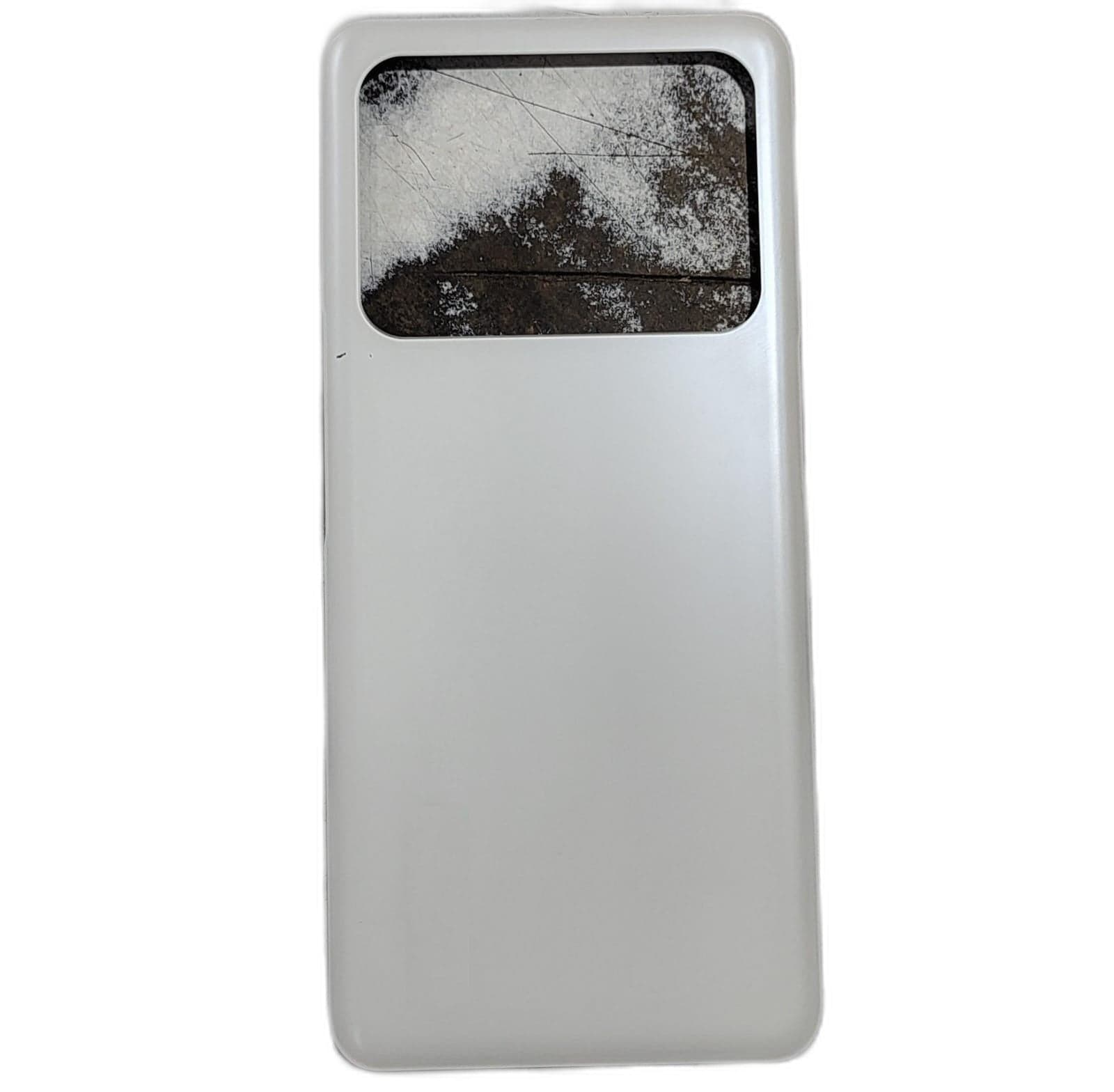 Back Panel with Camera Glass for Lava Agni 3 5G White