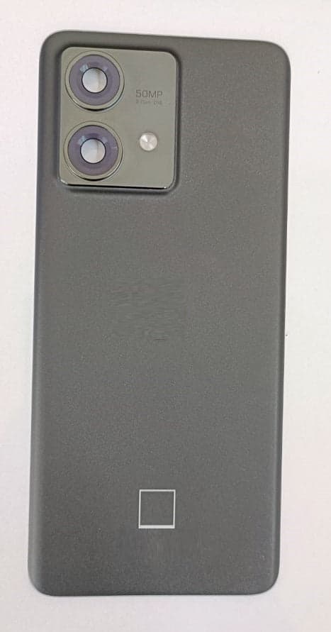 Back Panel with Camera Glass for Motorola Moto Edge 40 Neo Black