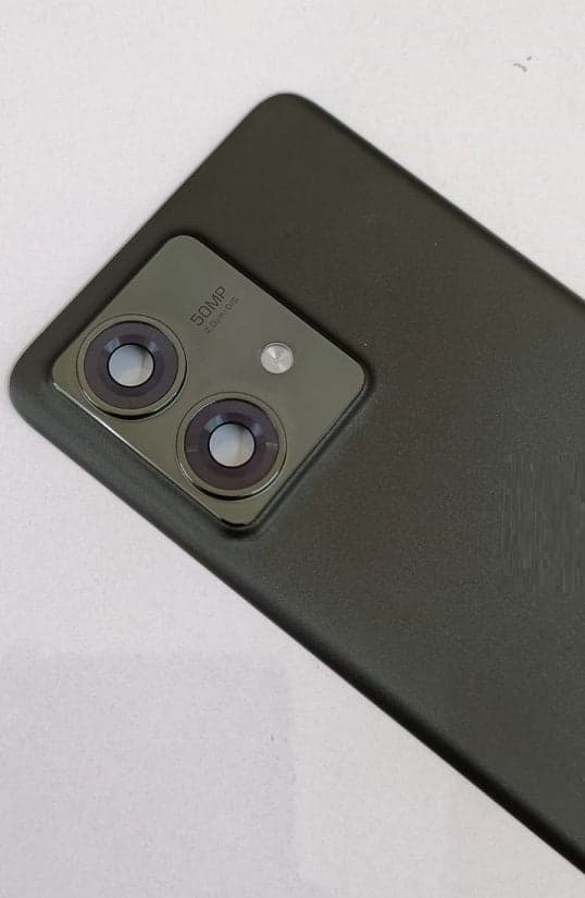 Back Panel with Camera Glass for Motorola Moto Edge 40 Neo Black thumbnail 3