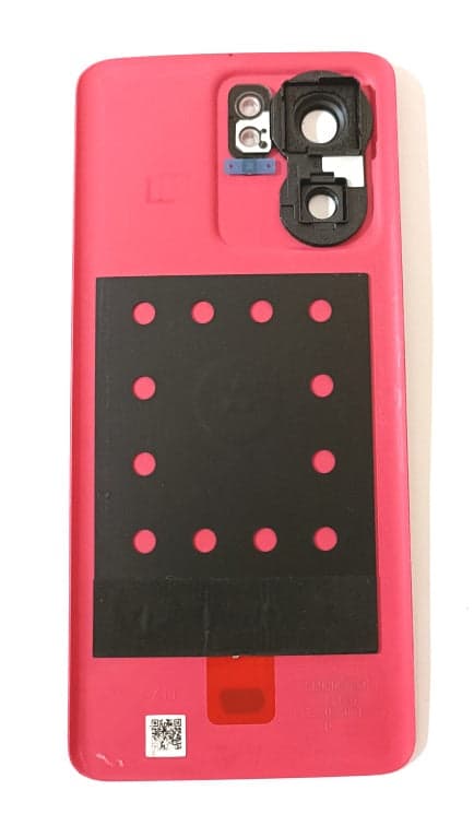Back Panel with Camera Glass for Moto Edge 40 Red thumbnail 2