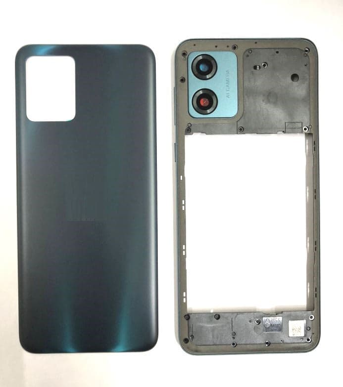 Back Panel Housing for Motorola Moto E13 Black thumbnail 4