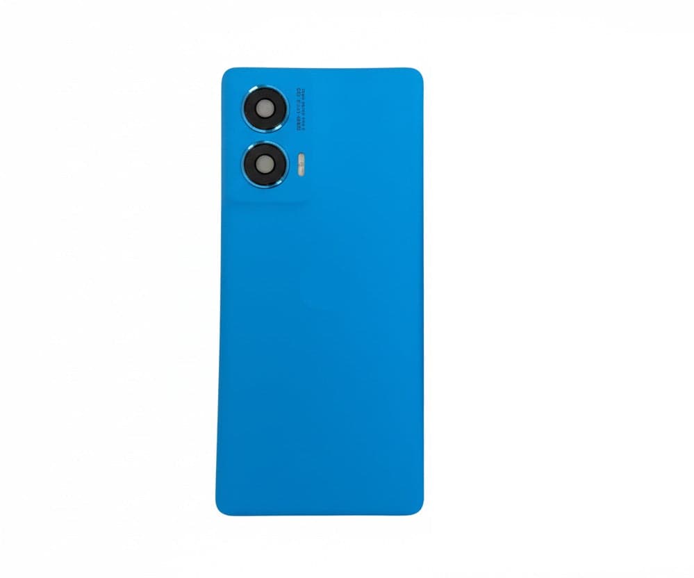 Back Panel with Camera Glass for Motorola Moto G96 Blue thumbnail 2