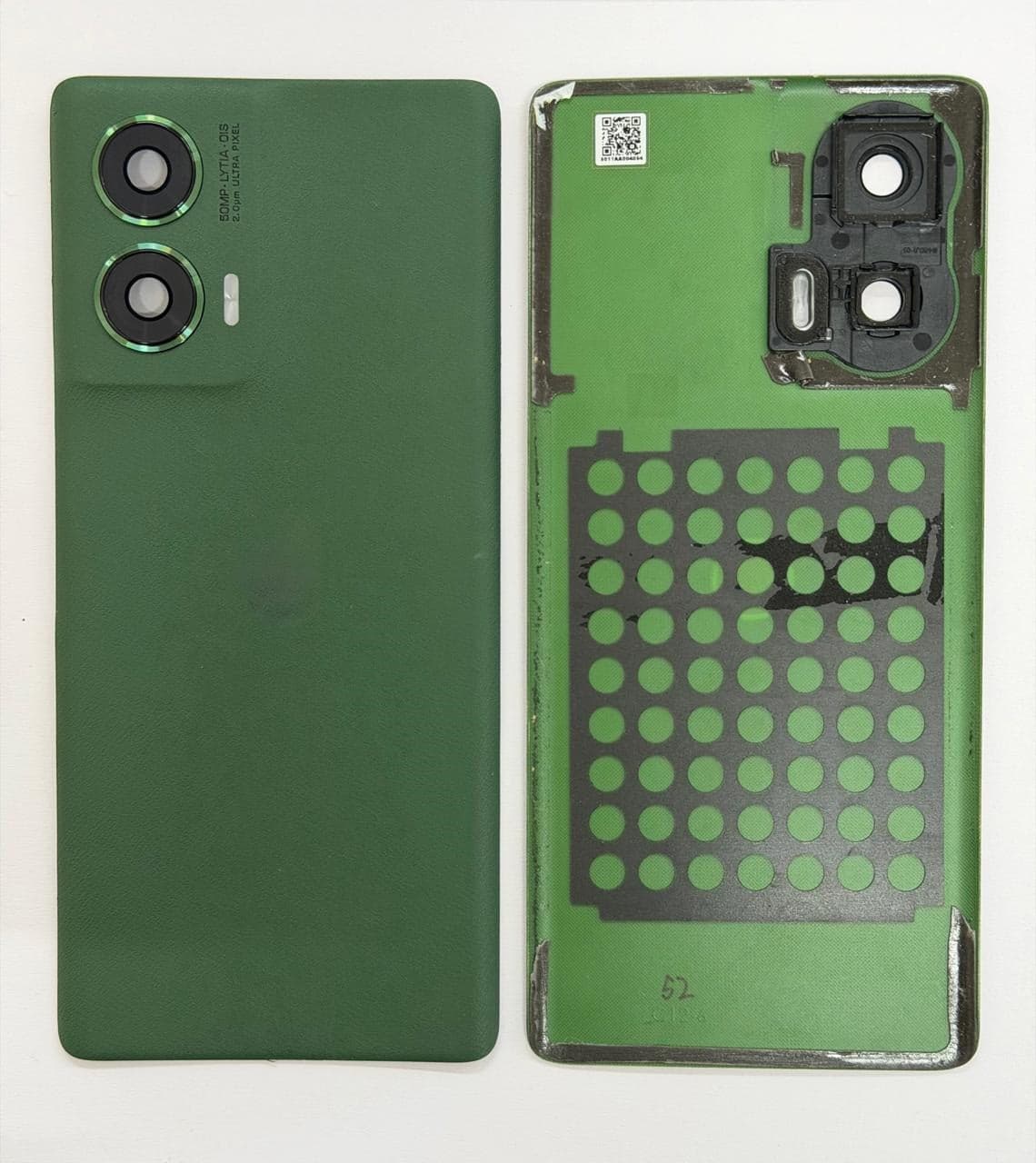 Back Panel with Camera Glass for Motorola Moto G96 Green