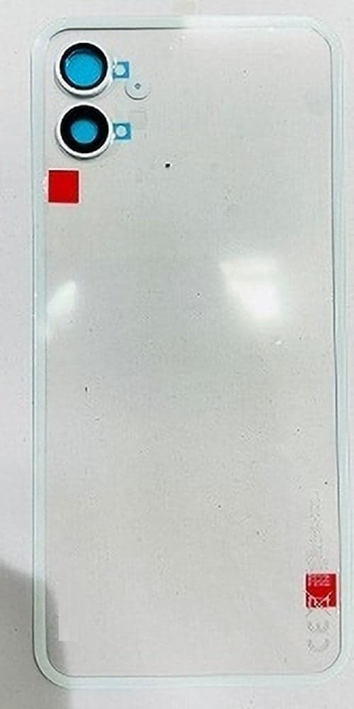 Back Panel with Camera Glass for Nothing Phone 1 White thumbnail 2