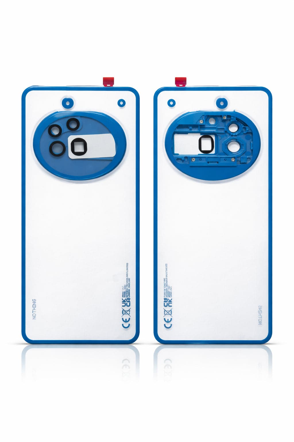 Back Panel with Camera Glass for Nothing Phone 3A Pro Blue