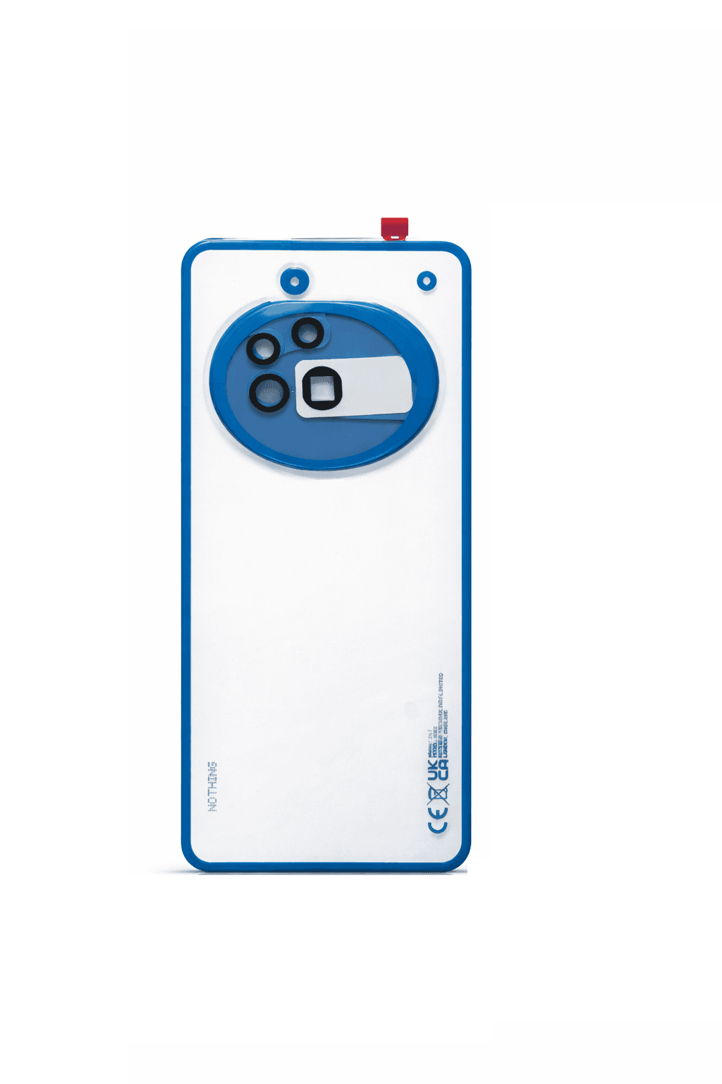 Back Panel with Camera Glass for Nothing Phone 3A Pro Blue thumbnail 3