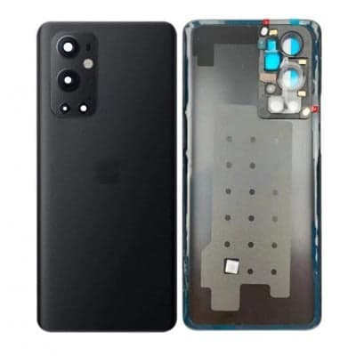 Back Panel with Camera Glass for OnePlus 9 pro Black