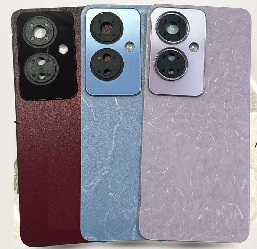 Back Panel with Camera Glass for Oppo F25 Pro Red