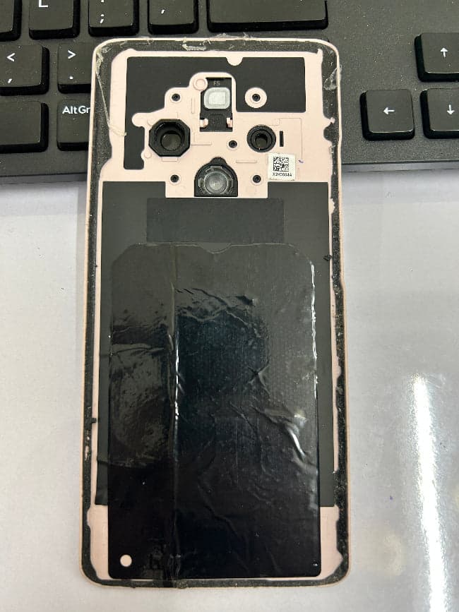 Back Panel with Camera Glass for Oppo F27 Pro Plus 5G Cream. thumbnail 3