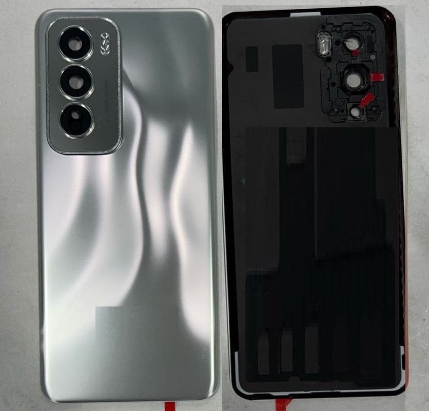 Back Panel with Camera Glass for Oppo Reno 12 5G Silver