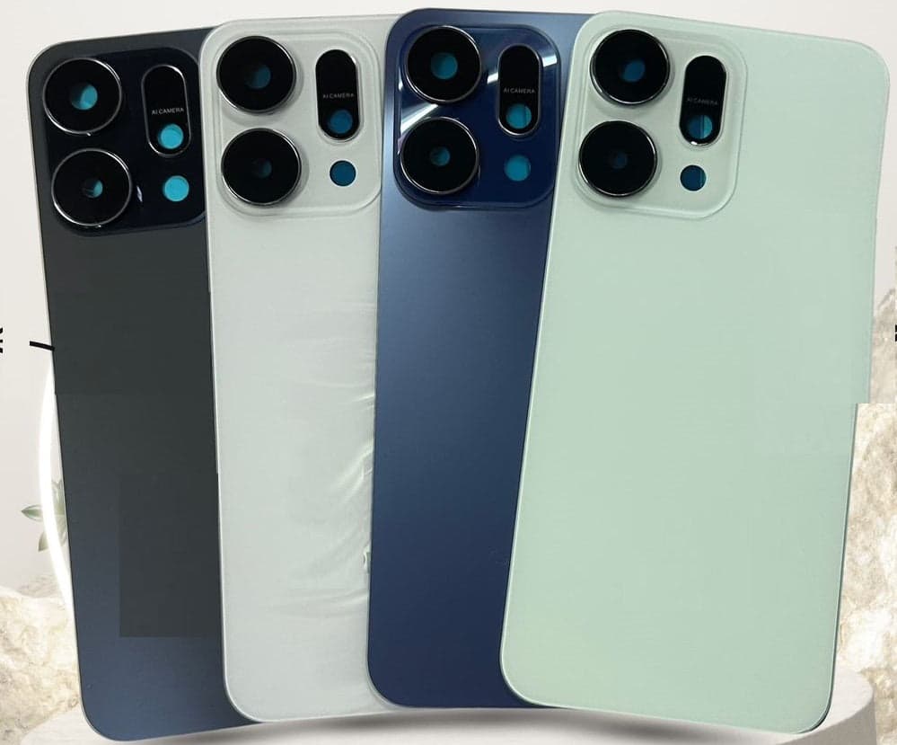 Back Panel with Camera Glass for Oppo Reno 14 White