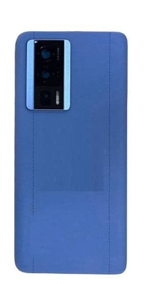 Back Panel with Camera Glass for Poco F5 Pro Dark Blue