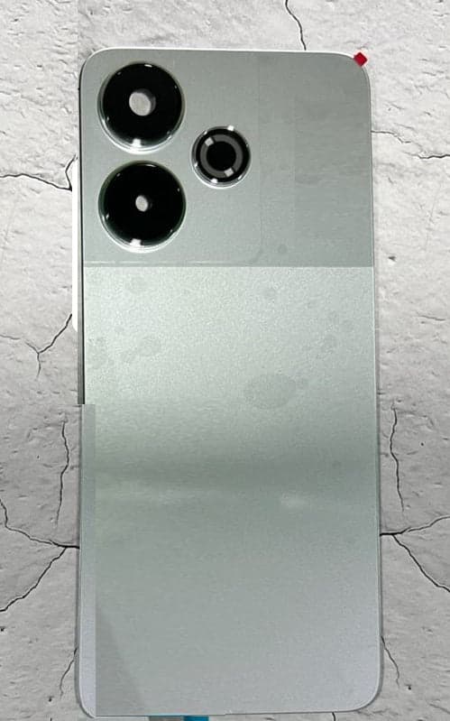 Back Panel With Camera Glass for Poco M6 Plus 5G SIlver