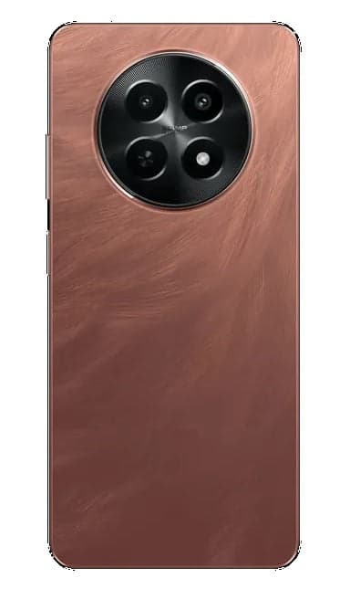 Back Panel with Camera Glass for Realme C65 4G Brown