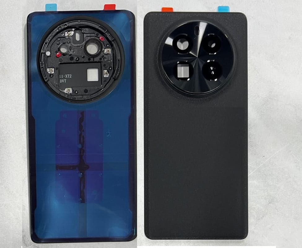 Back Panel with Camera Glass for Realme GT 5 Pro Black