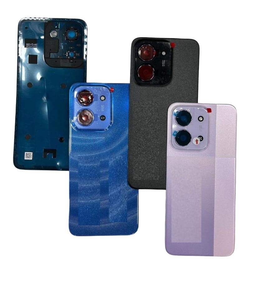 Back Panel with Camera Glass for Redmi 15C Black