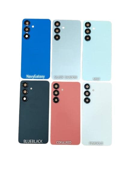 Back Panel With Camera Glass for Samsung Galaxy S25 BlueBlack