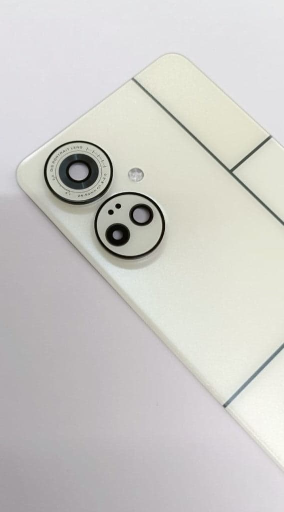 Back Panel with Camera Glass for Tecno Camon 19 Pro 4g CI8n White thumbnail 2