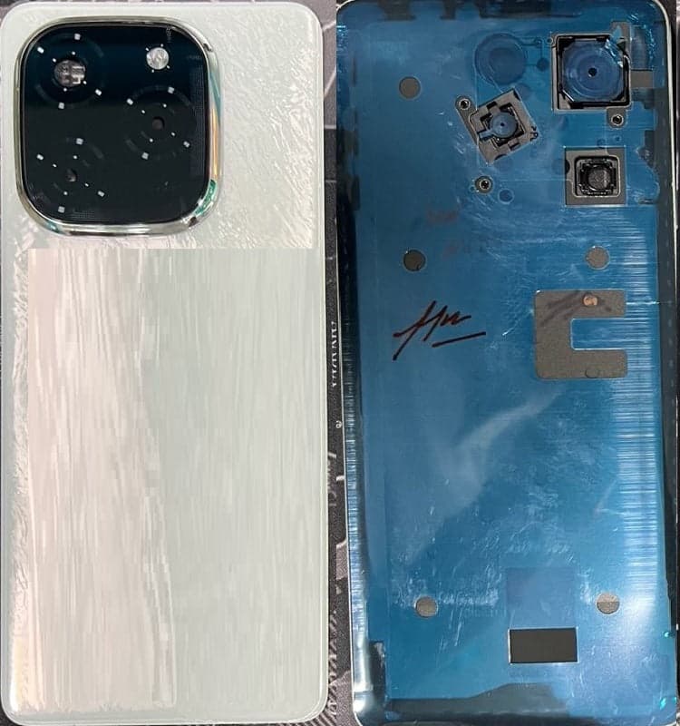 Back Panel With Camera Glass for Tecno Spark 20 Pro 5g KJ8 White