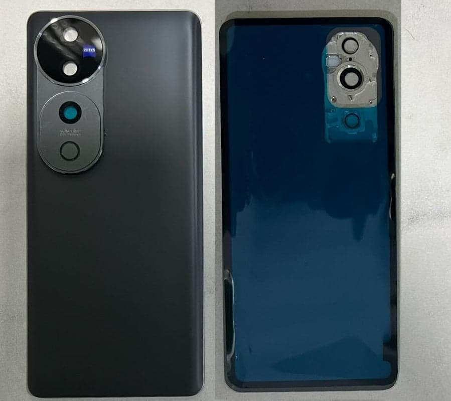 Back Panel with Camera Glass for Vivo T3 Ultra Black