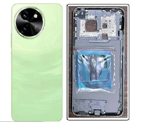 Back Panel Housing for Vivo T3X 5G Green thumbnail 2