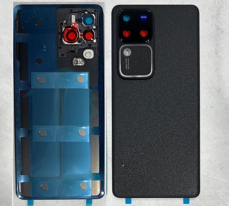 Back Panel with Camera Glass for Vivo V30 Pro 5G Black