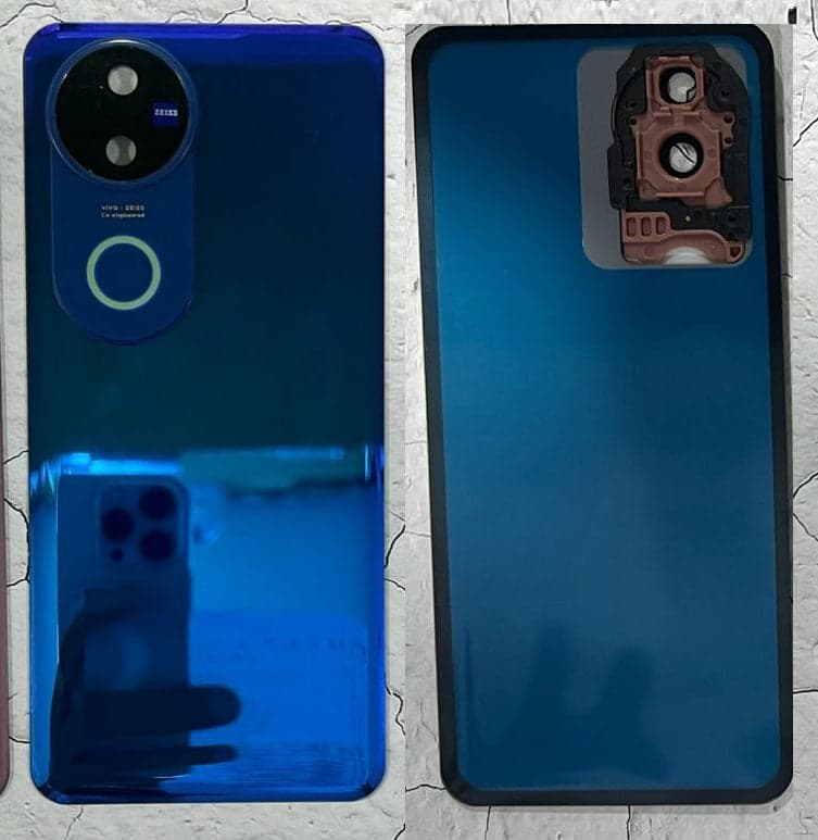 Back Panel with Camera Glass for Vivo V50 5G Blue