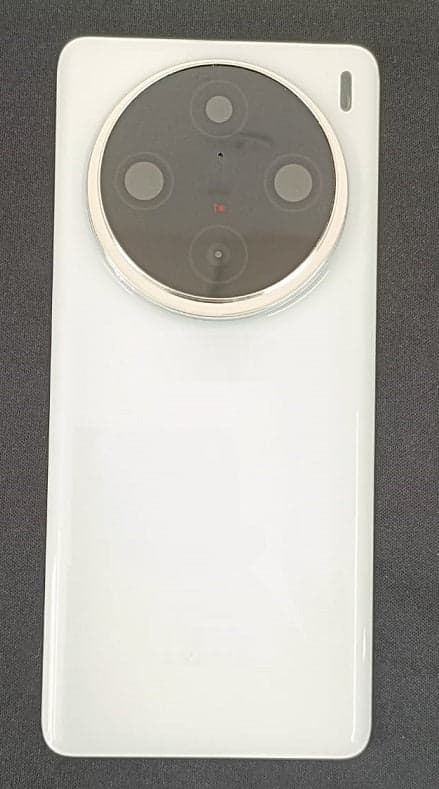 Back Panel with Camera Glass for Vivo X100 Pro White
