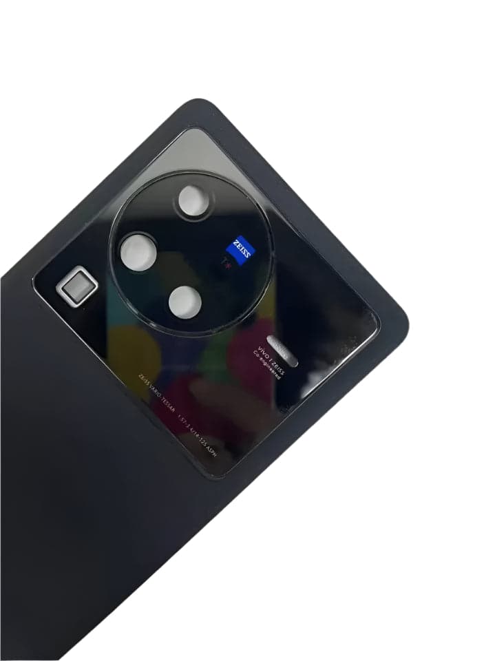 Back Panel with Camera Glass for Vivo X80 Pro Black thumbnail 2
