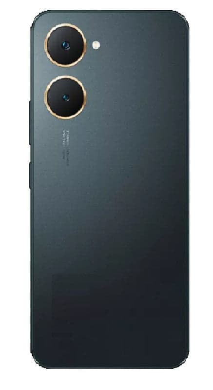 Back Panel with Camera Glass for Vivo Y18i Black