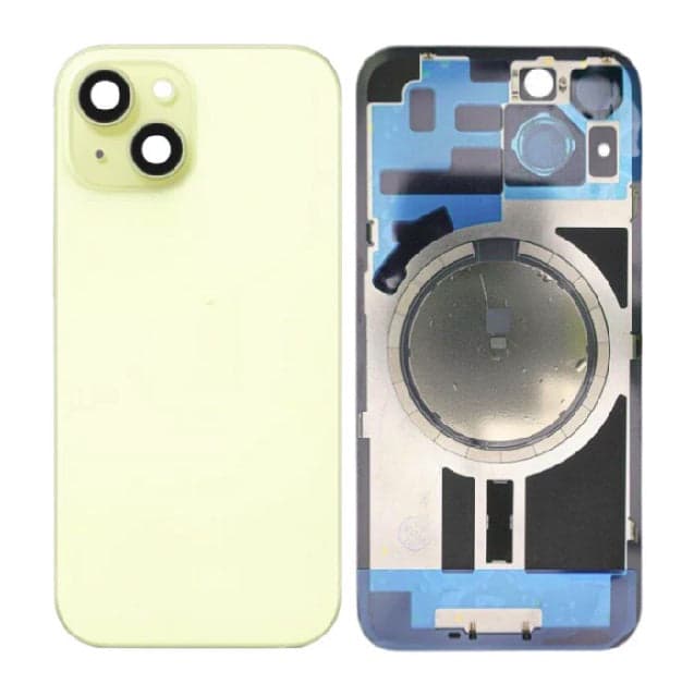 Back Panel with Camera Glass for Apple iPhone 15