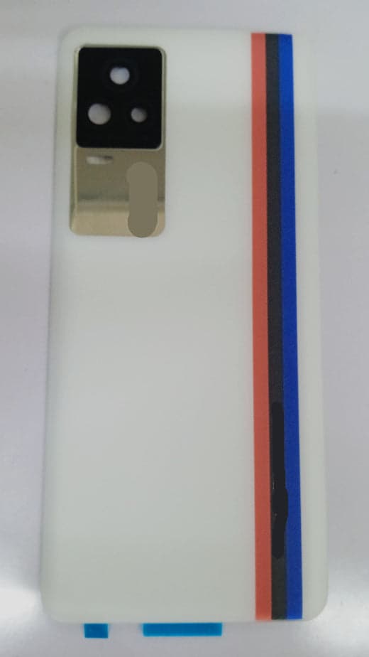 Back Panel With Camera Glass Lense For IQOO 7 Legend 5G : White