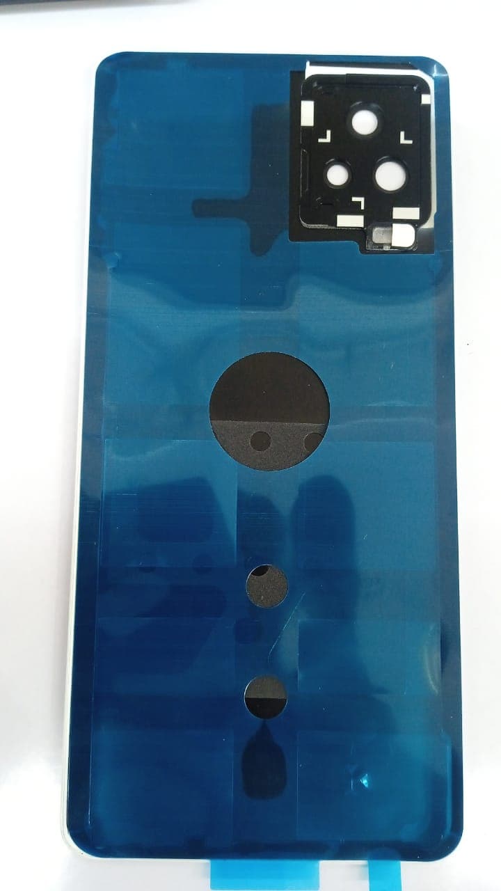 Back Panel With Camera Glass Lense For IQOO 7 Legend 5G : White thumbnail 2