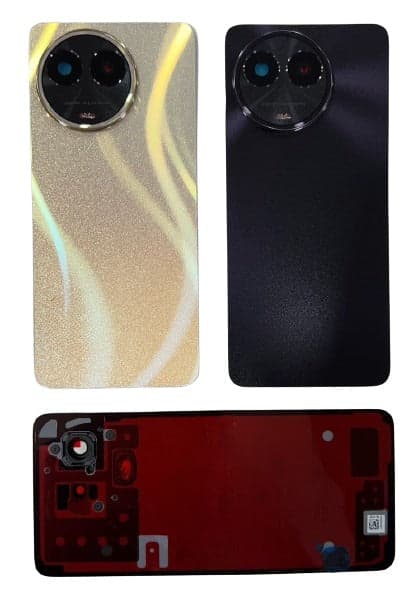 Back Panel with Camera Glass for Realme 11 5G Glory Black