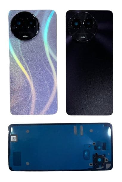 Back Panel with Camera Glass for Realme 11X 5G Midnight Black thumbnail 2