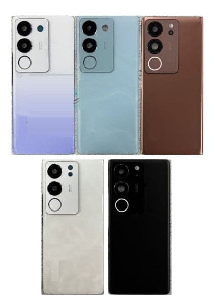 Back Panel with Camera Glass for Vivo V29 Pro White