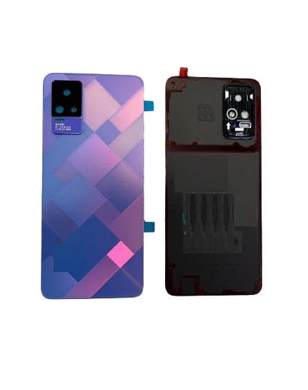 Back Panel with Camera Glass for Vivo Y73 5G Blue