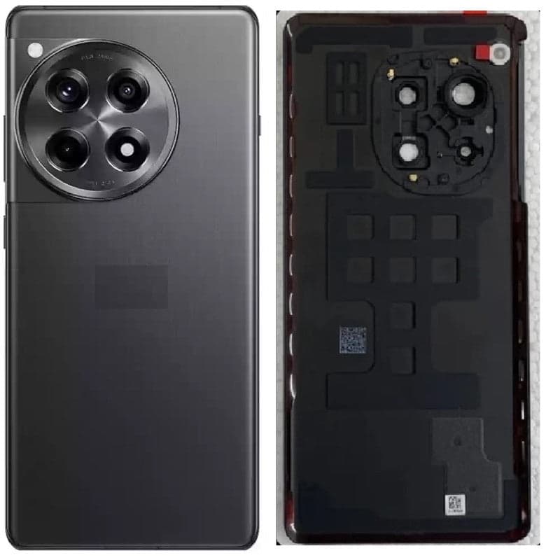 Back Panel with Camera Glass for OnePlus 12R Black