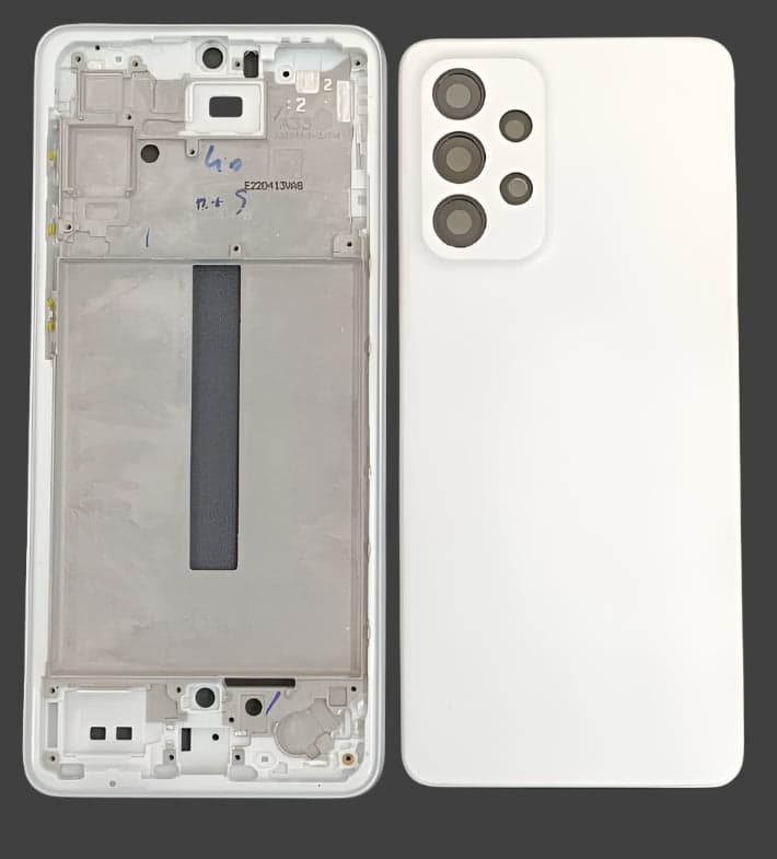 Back Panel With Middle Frame for Samsung Galaxy A33 5G : White