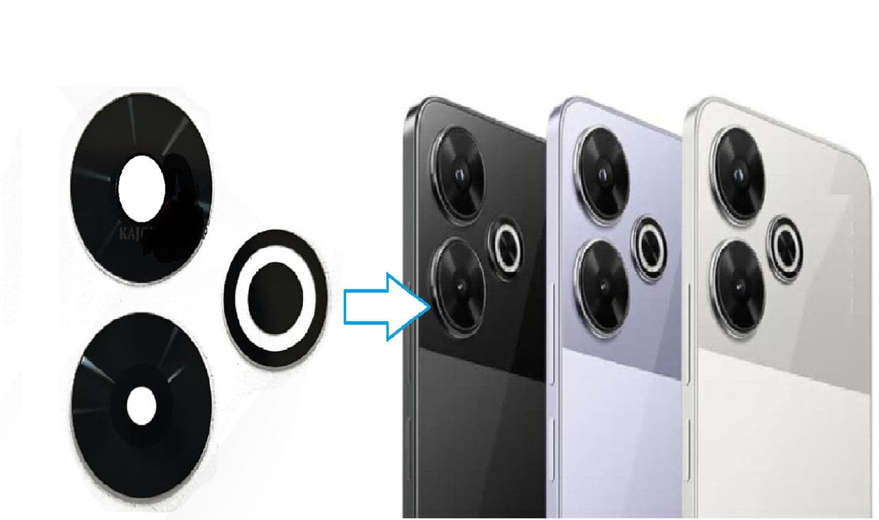Camera Glass Lens for Poco M6 4G