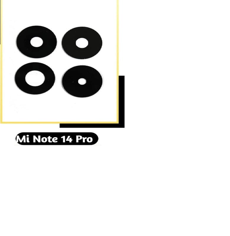 Camera Glass Lens for Xiaomi Mi Note 40 Pro