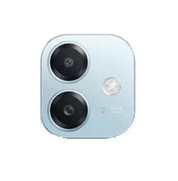Camera Glass with Frame for Oppo A3X 5G Blue