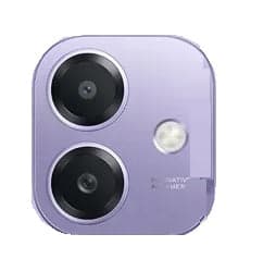 Camera Glass with Frame for Oppo A3X 5G Purple